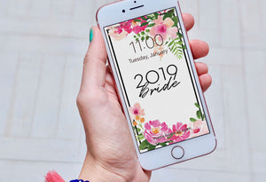 2019 Wedding Ideas + Month-Of Checklist (and a free phone wallpaper!)