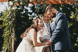 Saley + John Hurley's 4-Month Engagement + Christ-Centered Wedding