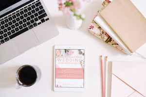 Going digital means ANYTIME is wedding planning time!